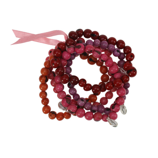 ACAI Armbandset Pinktöne