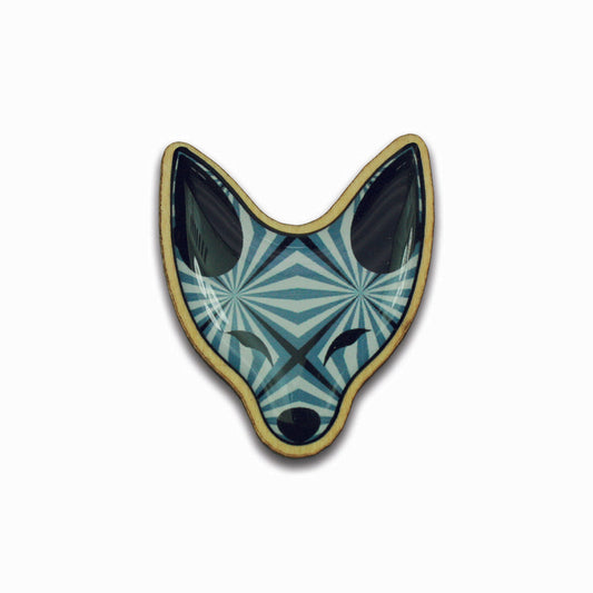 Woodpin Fox blue