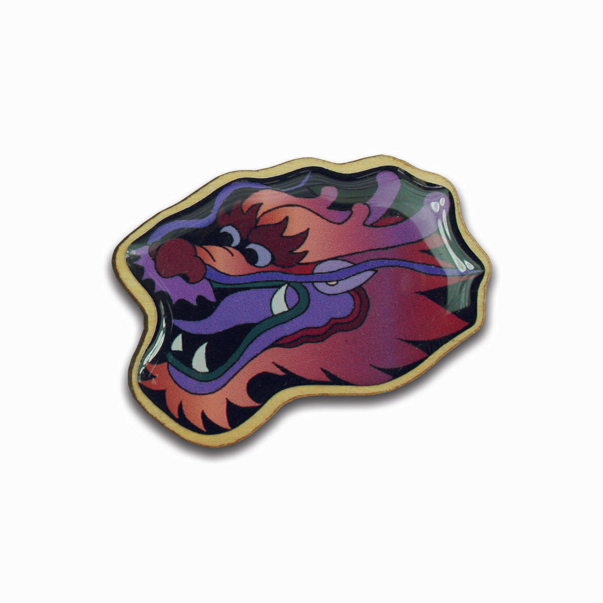Woodpin Lucky Dragon
