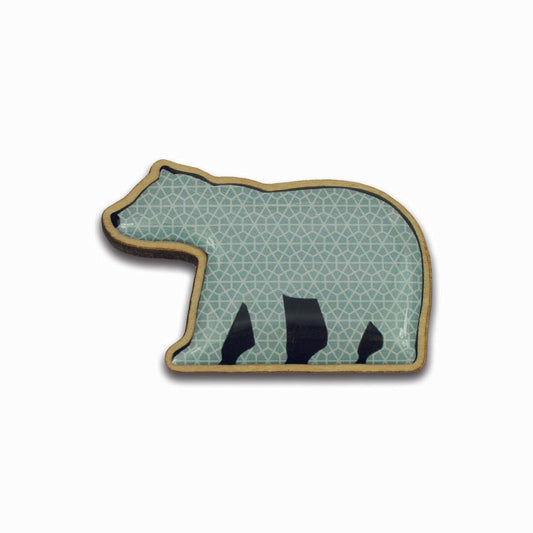 Woodpin Polar Bear