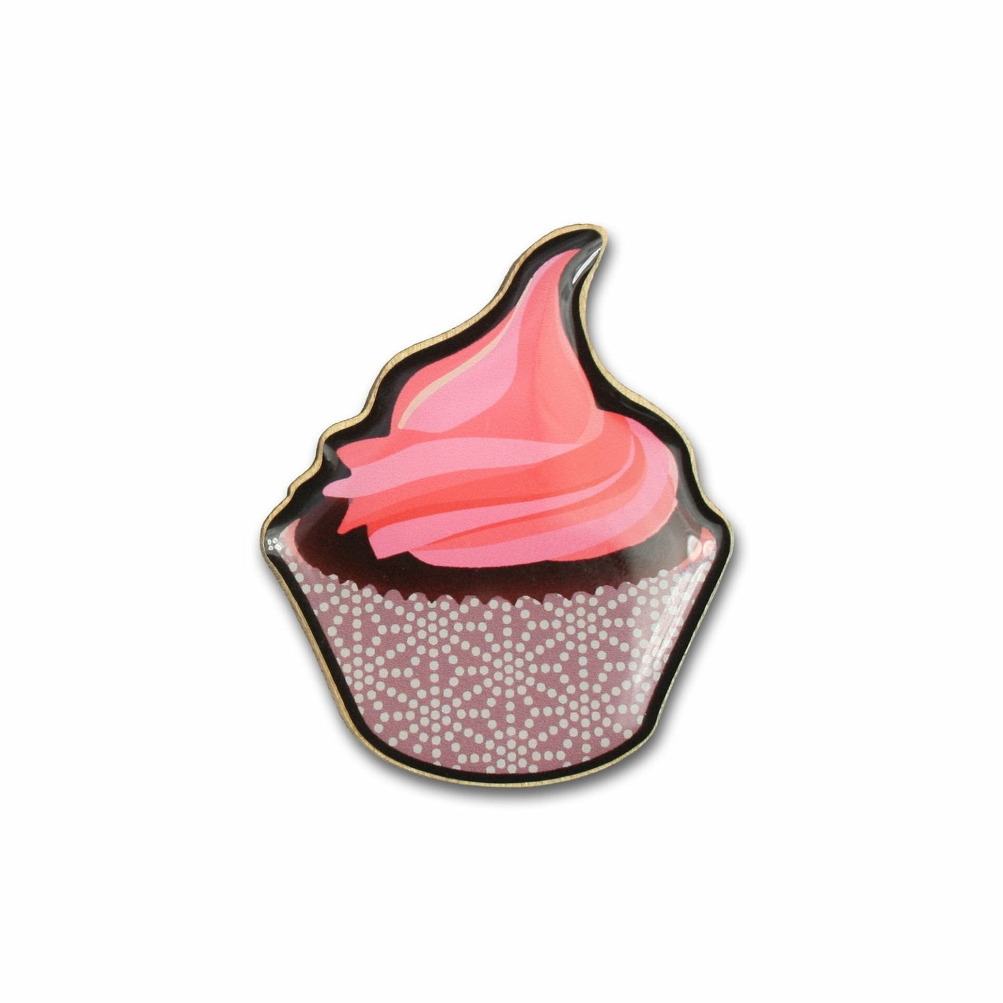 Woodpin Cupcake