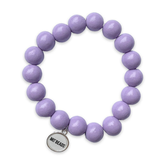 bracelet en bois lilas
