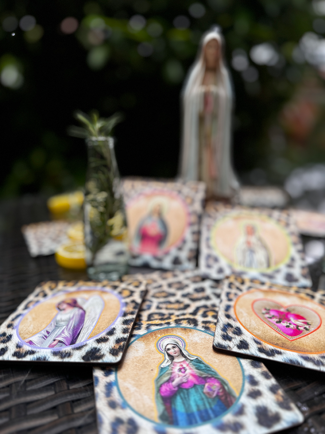 Coasters Set of 6 MADONNA