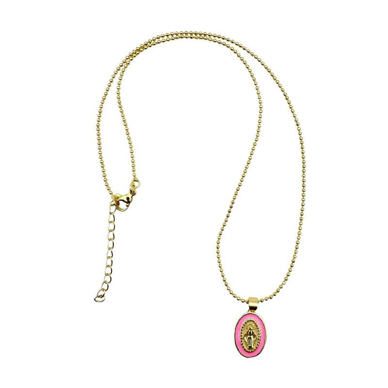 Goldkettchen mit Madonna Rosa