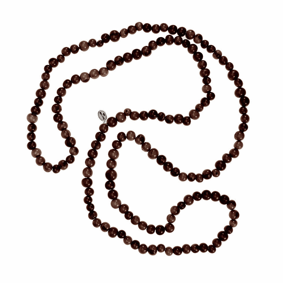 ACAI necklace brown-grey