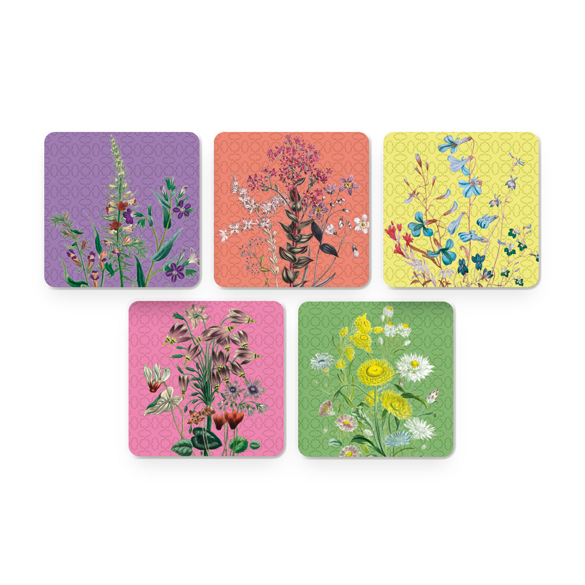 6-piece Coaster Set Beach