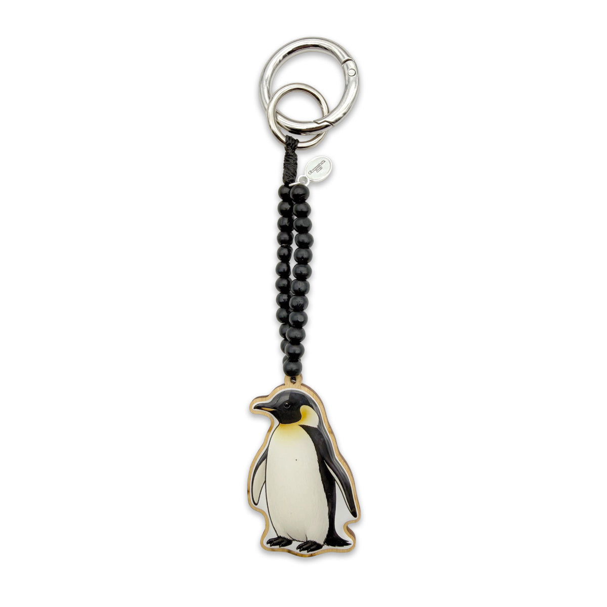 Taschenanhänger Pinguin Schwarz