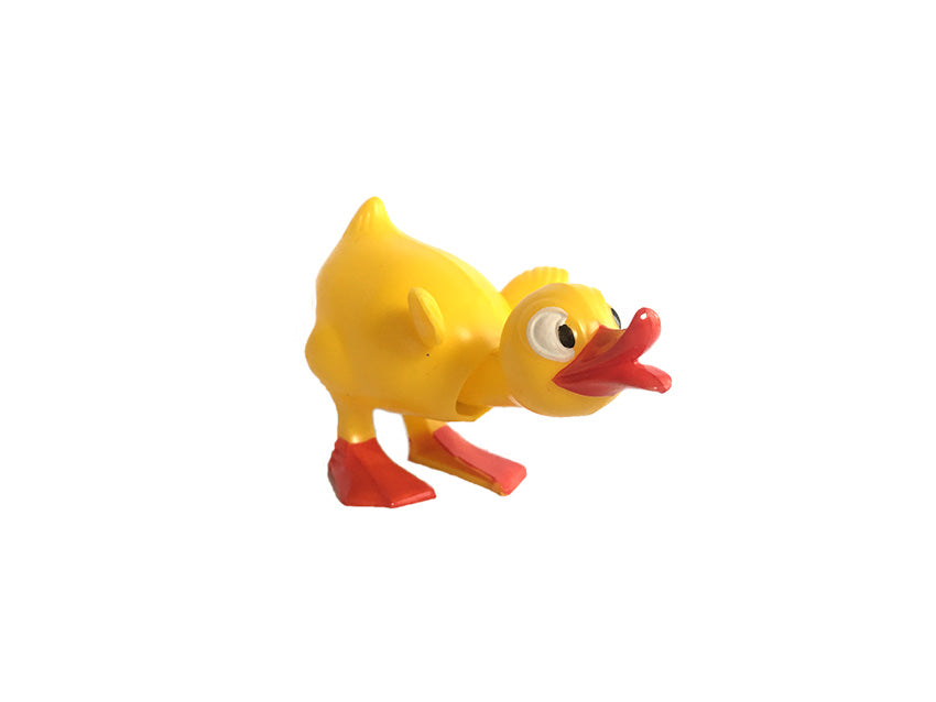 Yellow bobblehead duck
