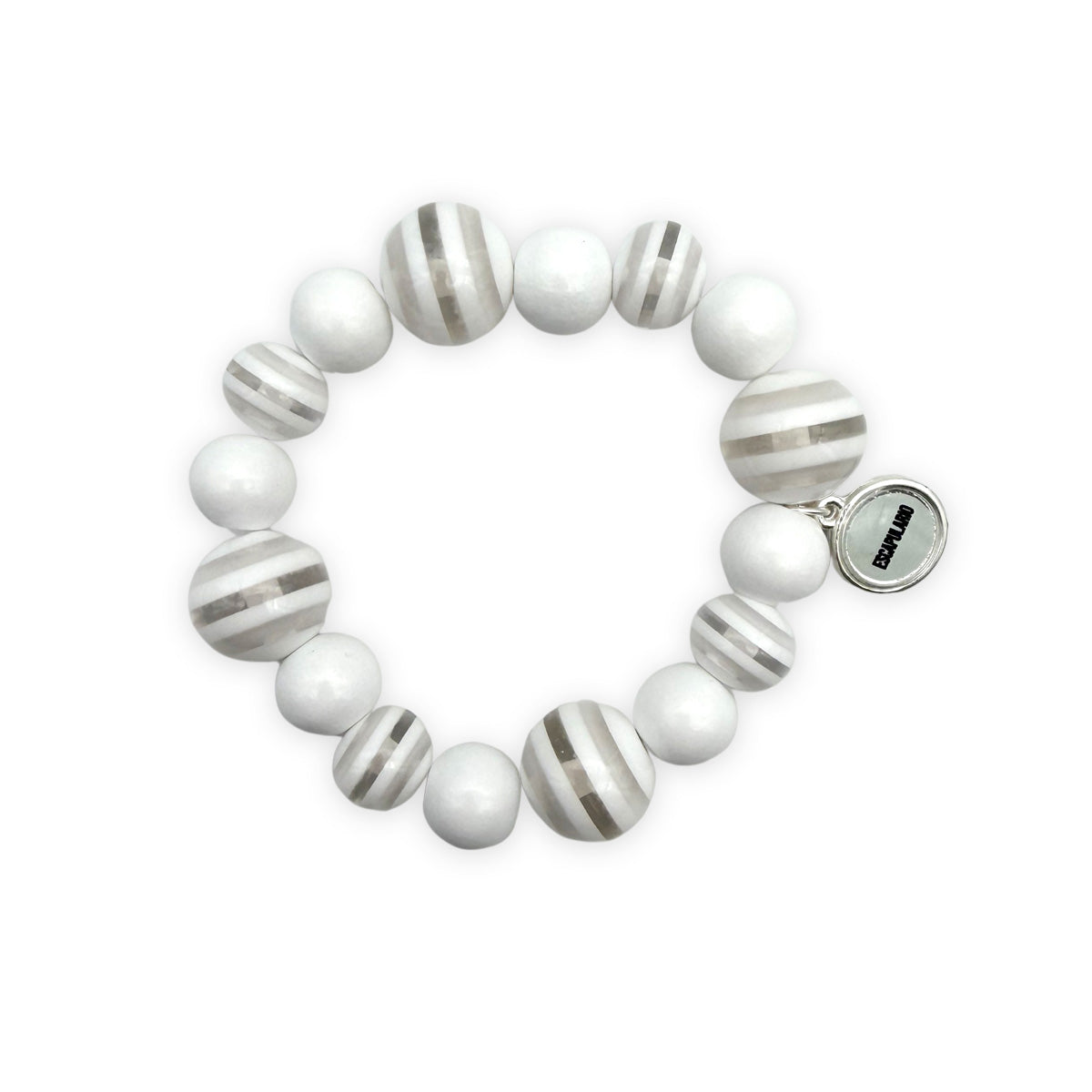 Armband STRIPE MIX – Weiss