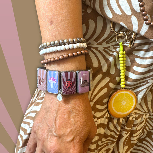 Statement Holzarmband Heimat