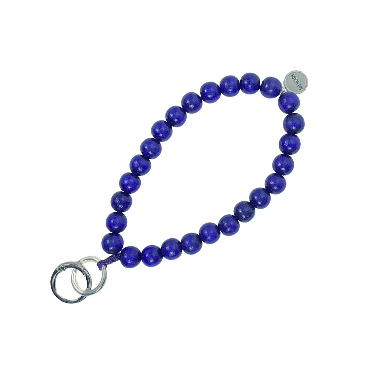 Escapulario Schlüsselkette Blau als klassisches frisches Accessoire für den Schlüsselbund eine vielseitige Geschenkidee für modebewusste Damen.