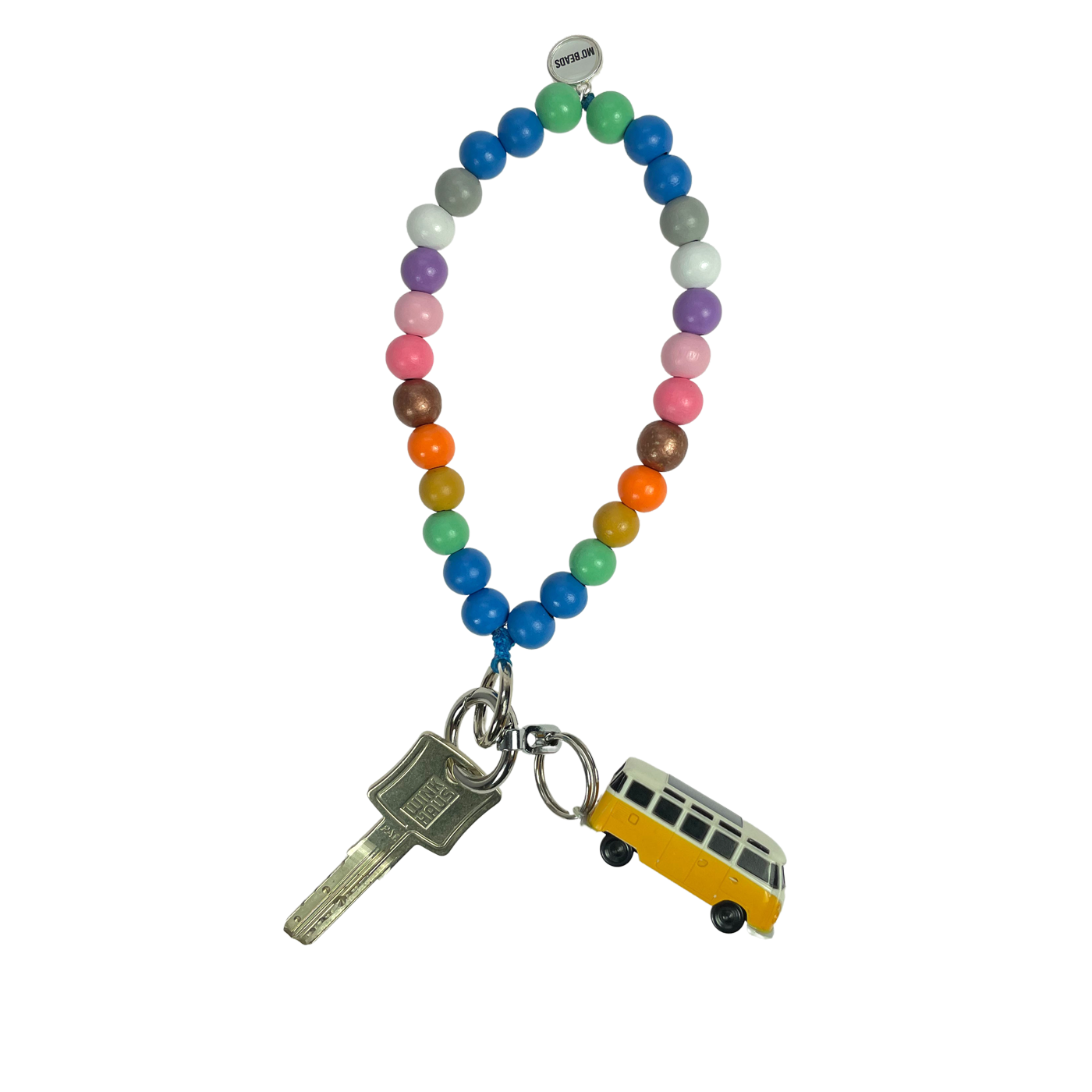 Escapulario Schlüsselkette Maritim als verspieltes maritimes Accessoire für den Schlüsselbund das perfekte Geschenk für Frauen die das Meer lieben.