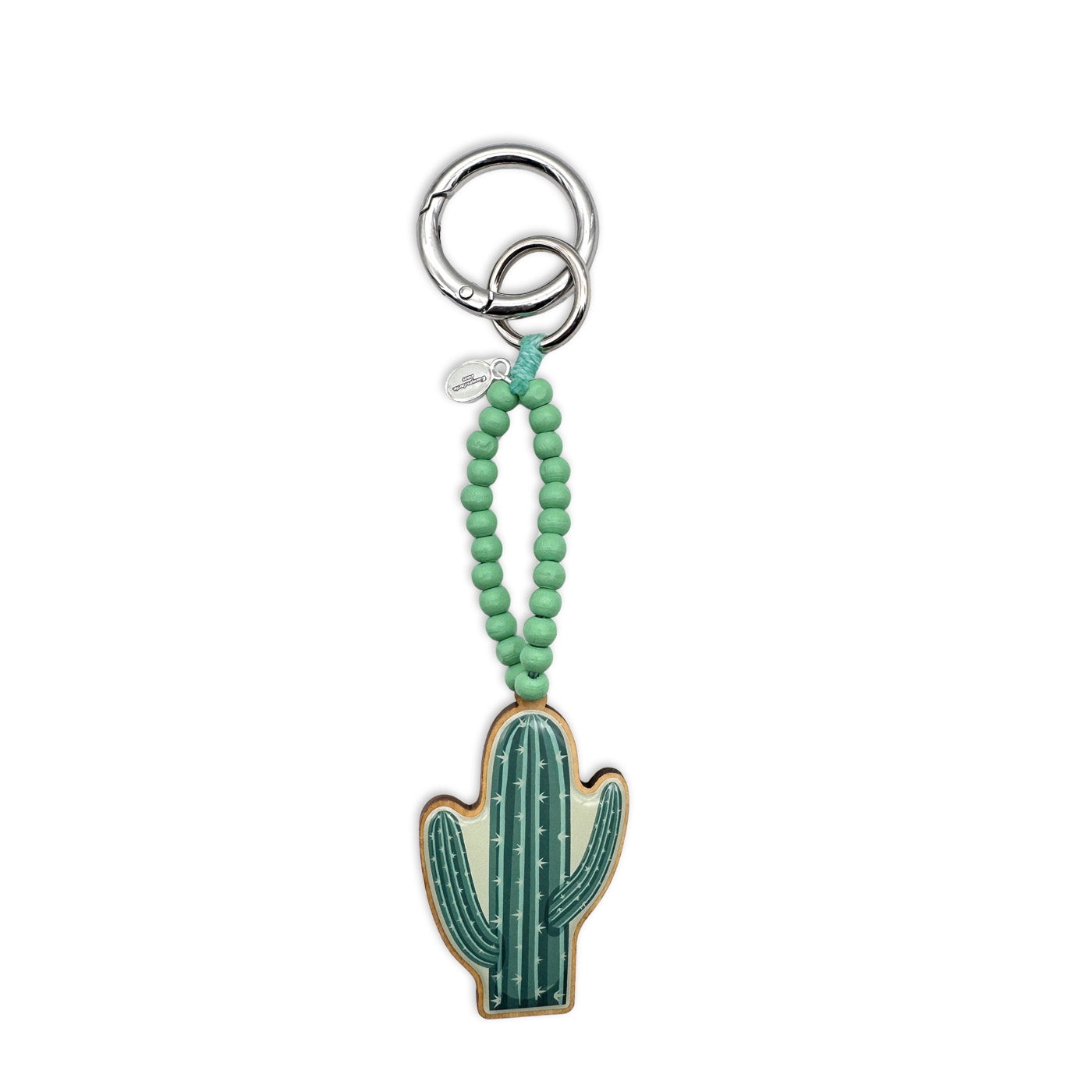 Escapulario Taschenanhänger Kaktus als verspieltes Accessoire für Taschen und Handtaschen.