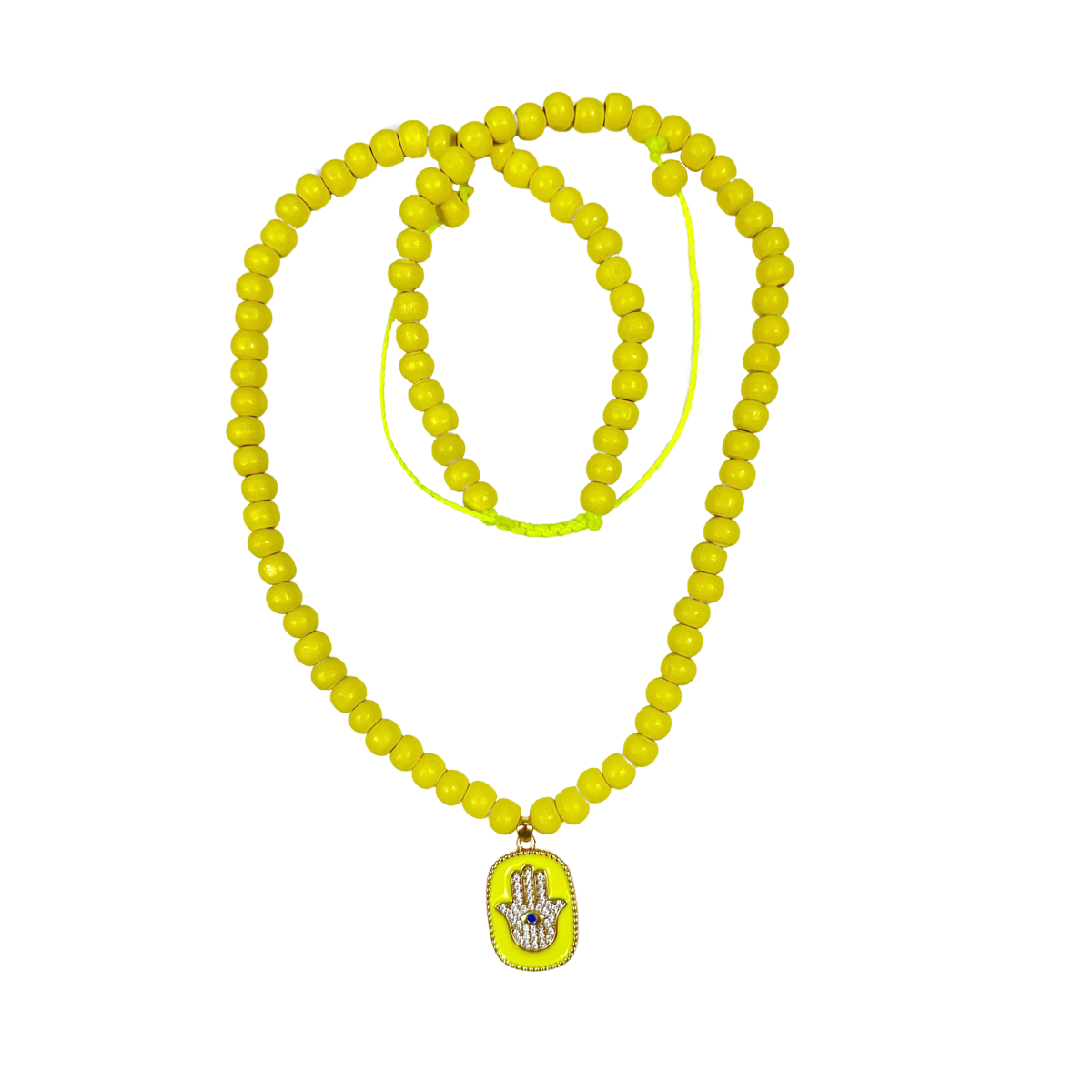 Escapulario Kollektion mit Halsketten mit Hamsa Motiv, handgefertigter Damenschmuck mit schützender Hamsa Hand in verschiedenen Designs.
