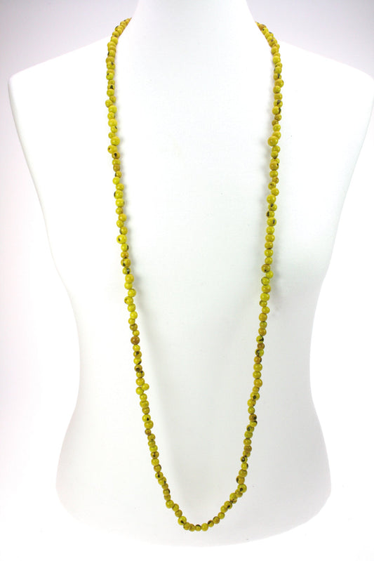 Collier ACAI Jaune Soleil