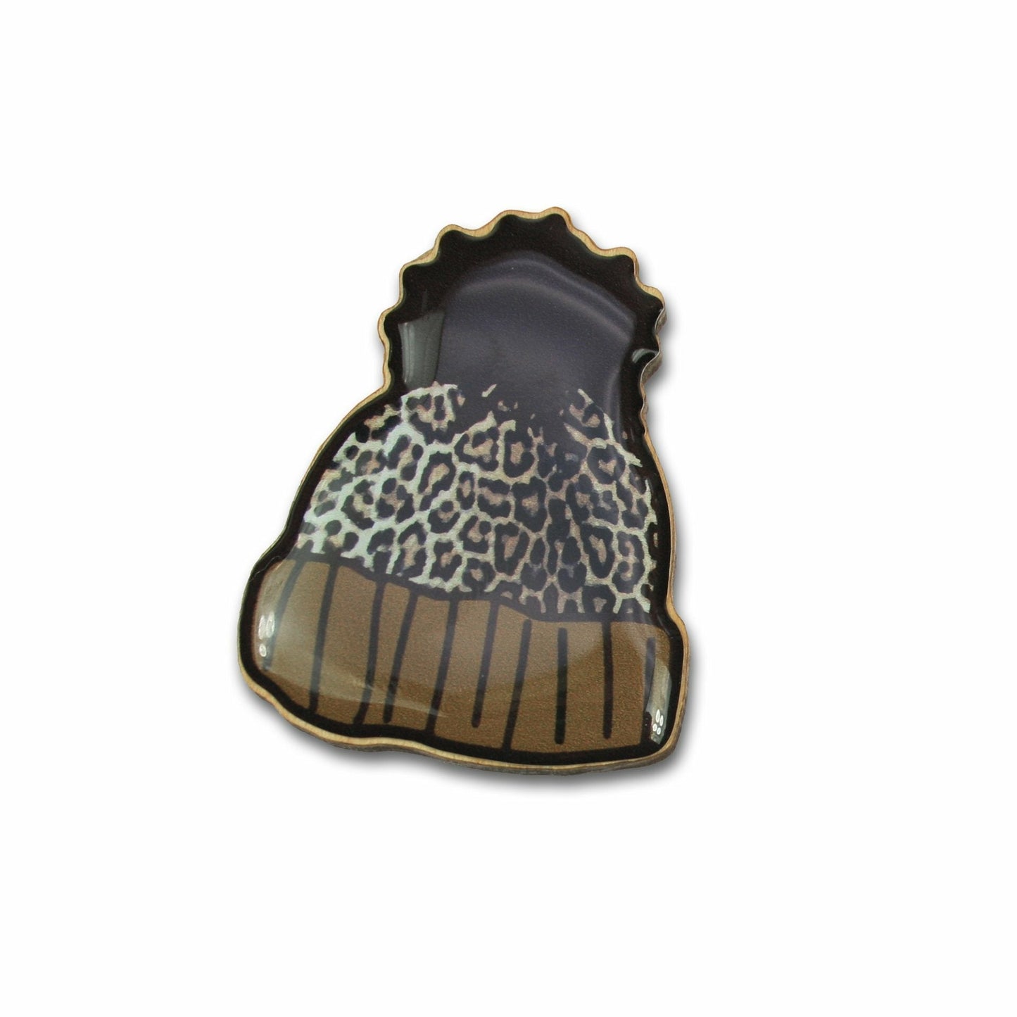 Woodpin wool hat Leoprint