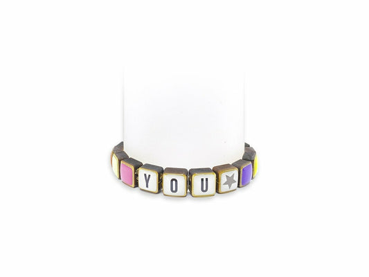 Colour Up Holzarmband "You"