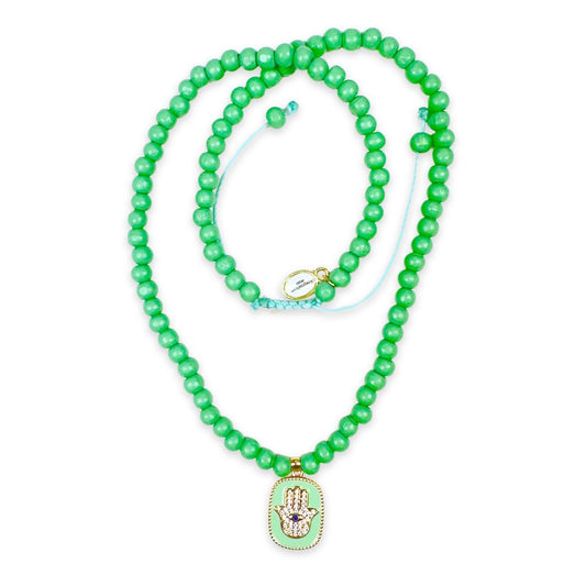 Hamsa Kette Mint