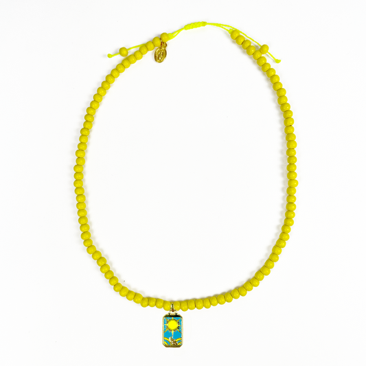 Symbol-Kette Lemon mit Lucky Charms Anhänger