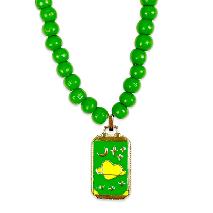 Symbol-Kette Apple mit Lucky Charms Anhänger