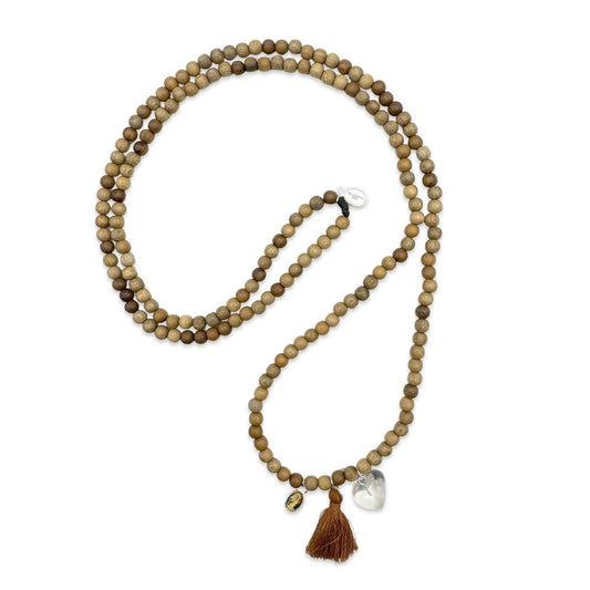 Quastenkette Brauntöne