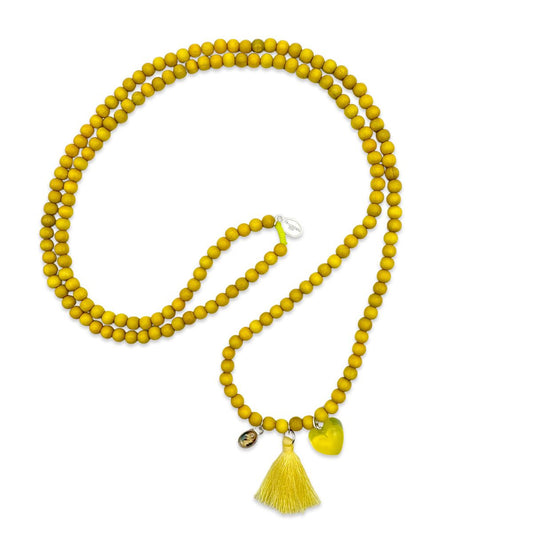 Quastenkette Sonnengelb