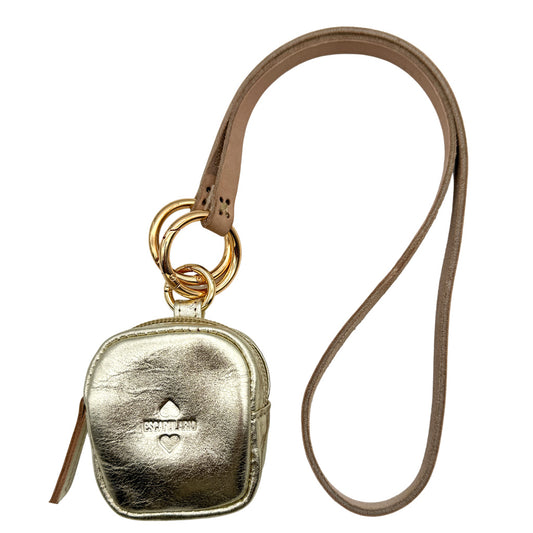 Clip Purse Mini Weissgold Bundle 100cm