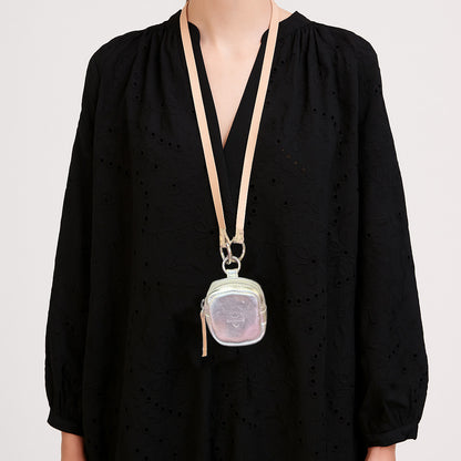 Clip Purse Mini Silber