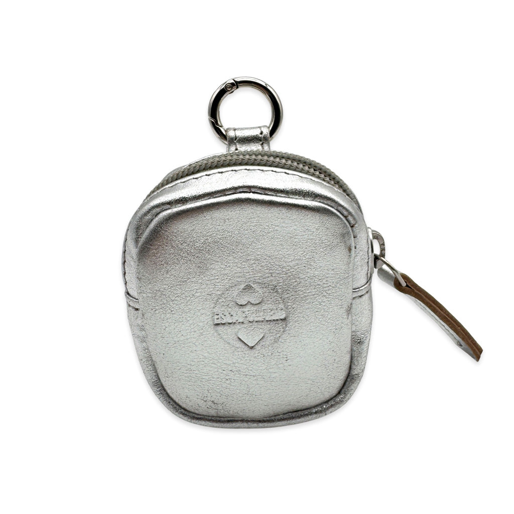 Clip Purse Mini Silber