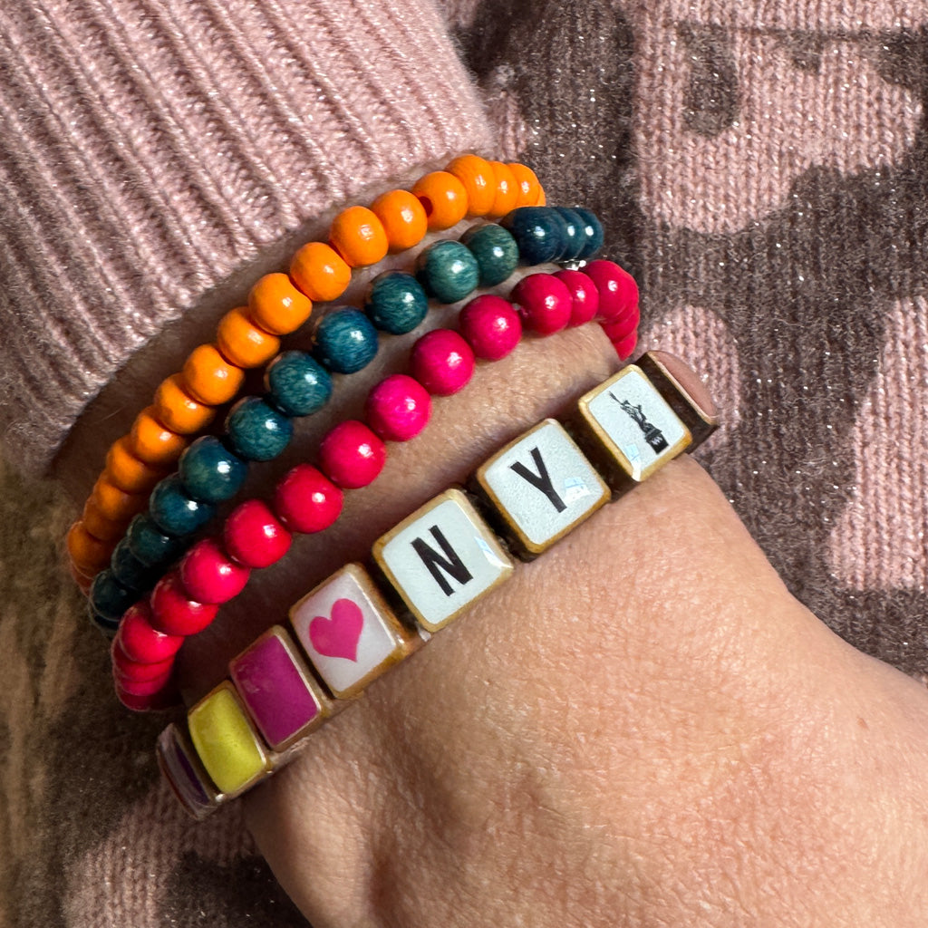 Colour Up Holzarmband "New York"