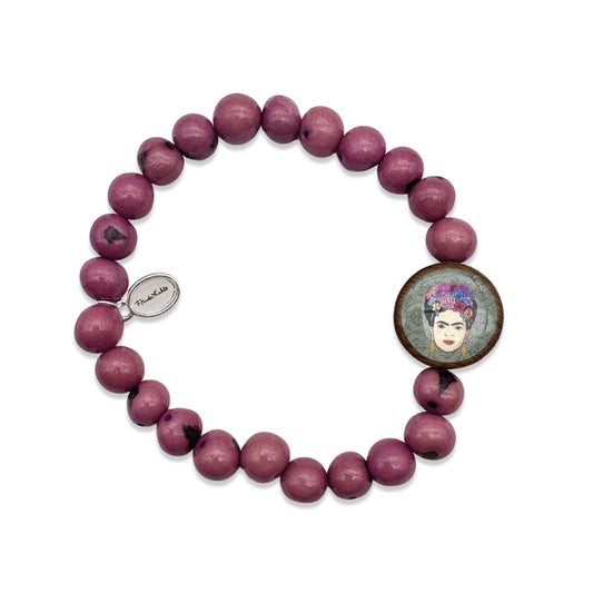Frida Kahlo Acai-Armband Flieder