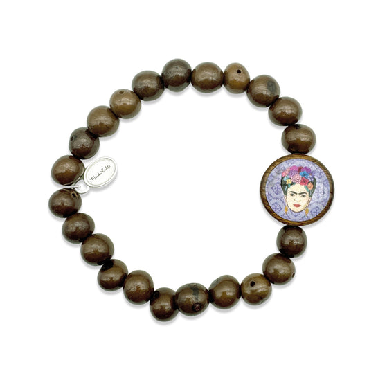 Frida Kahlo Acai-Armband Olive