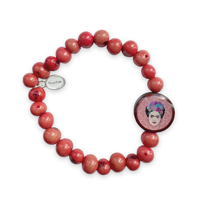 Frida Kahlo Acai Bracelet Old Rose