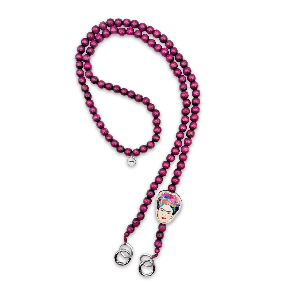 Frida Kahlo Handykette Bordeaux