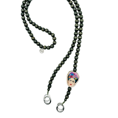 Frida Kahlo Handykette Olive