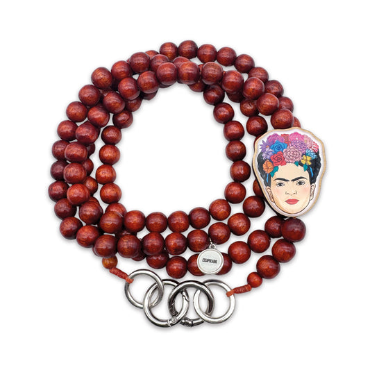 Frida Kahlo Handykette Terracotta