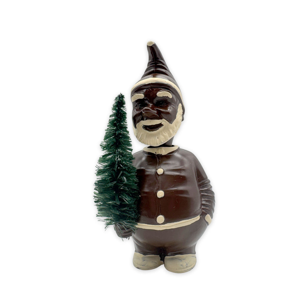 Wobbly Santa Claus Chocobraun