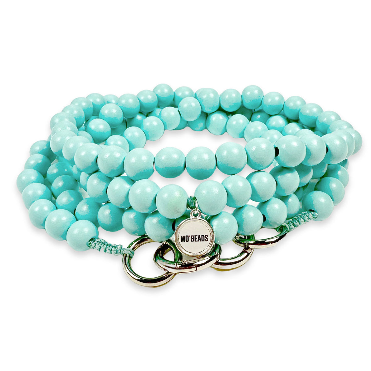 mobile phone chain light blue
