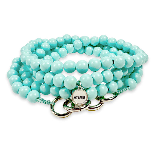 mobile phone chain light blue