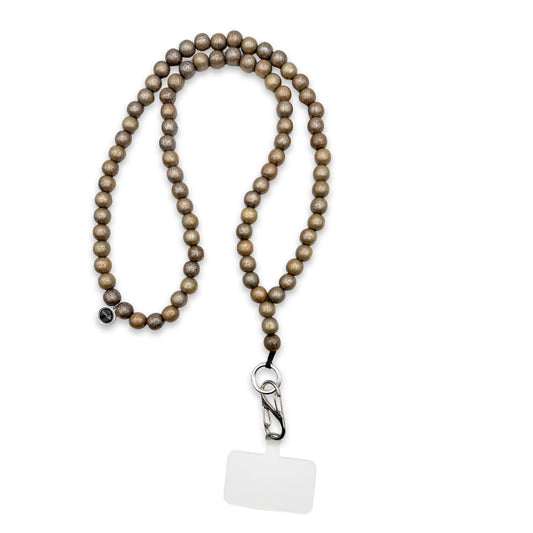 Lanyard Brown Metallic
