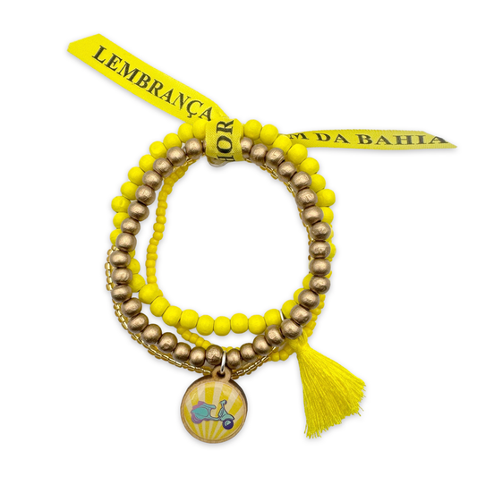 Bracelet Set 2025 Yellow Vespa