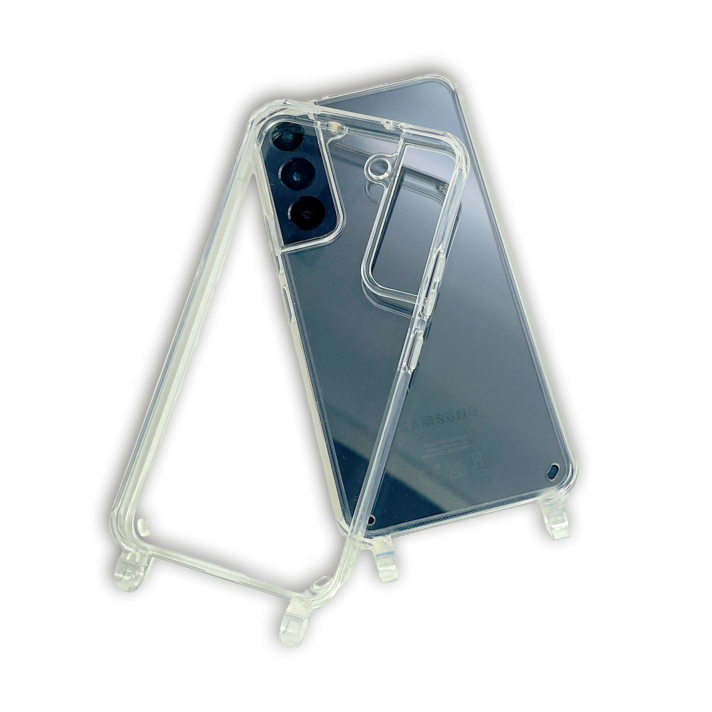 Escapulario Handy Case für Samsung Galaxy S25 als passende Handyhülle für Handyketten ein modisches Accessoire für Frauen.
