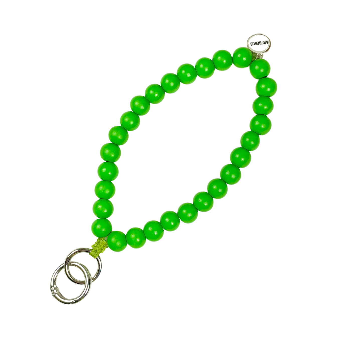 Escapulario Schlüsselkette Apple als frisch grünes Accessoire für den Schlüsselbund eine sommerliche Geschenkidee für Damen.