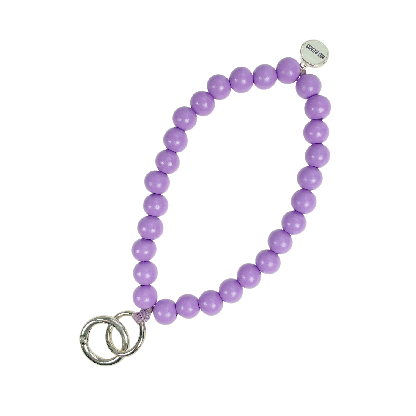 Escapulario Schlüsselkette Flieder als zartes feminines Accessoire für den Alltag eine romantische Geschenkidee für modebewusste Damen.