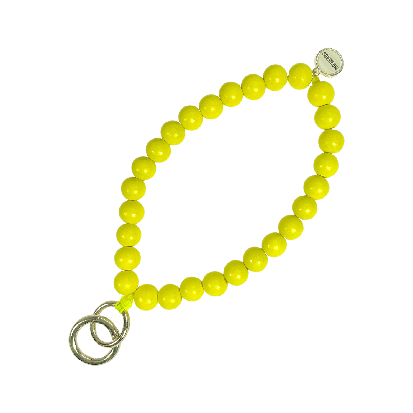 Escapulario Schlüsselkette Lemon als frisches gelbes Accessoire für den Alltag eine sommerliche Geschenkidee für Damen.