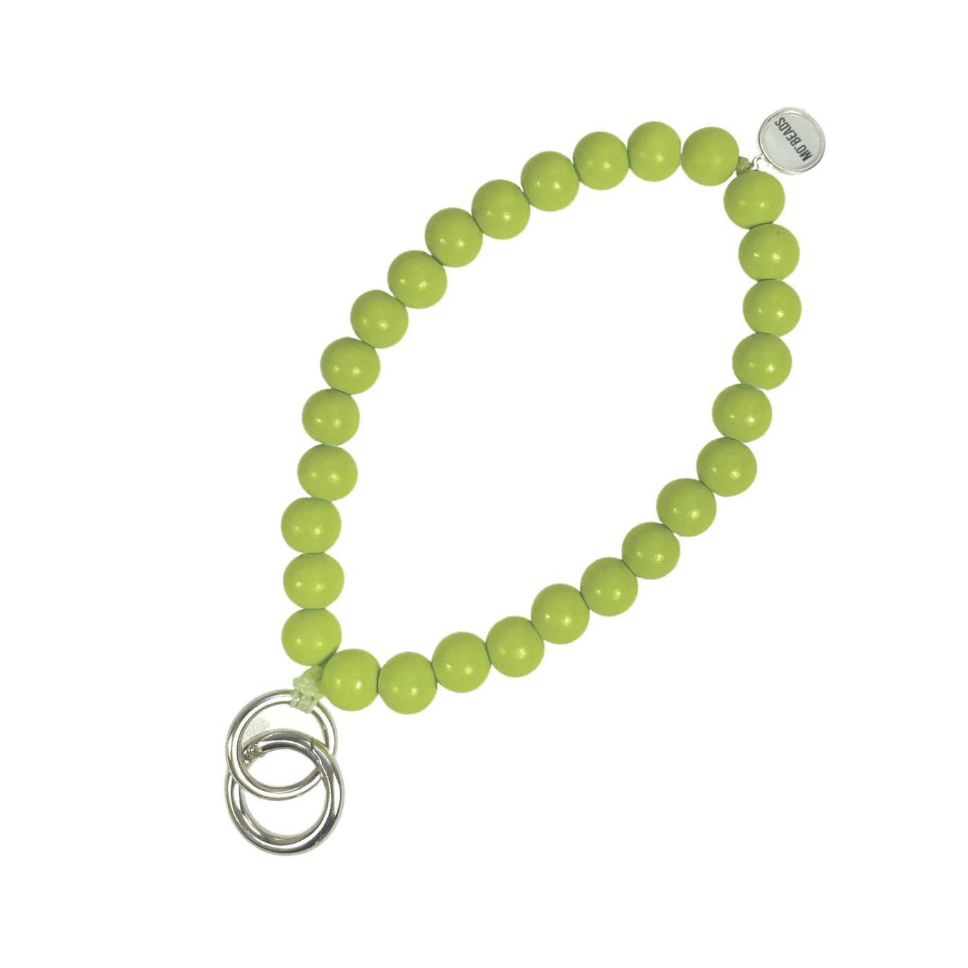 Escapulario Schlüsselkette Pistazie als frisch grünes Accessoire für den Alltag eine sommerliche Geschenkidee für Frauen.