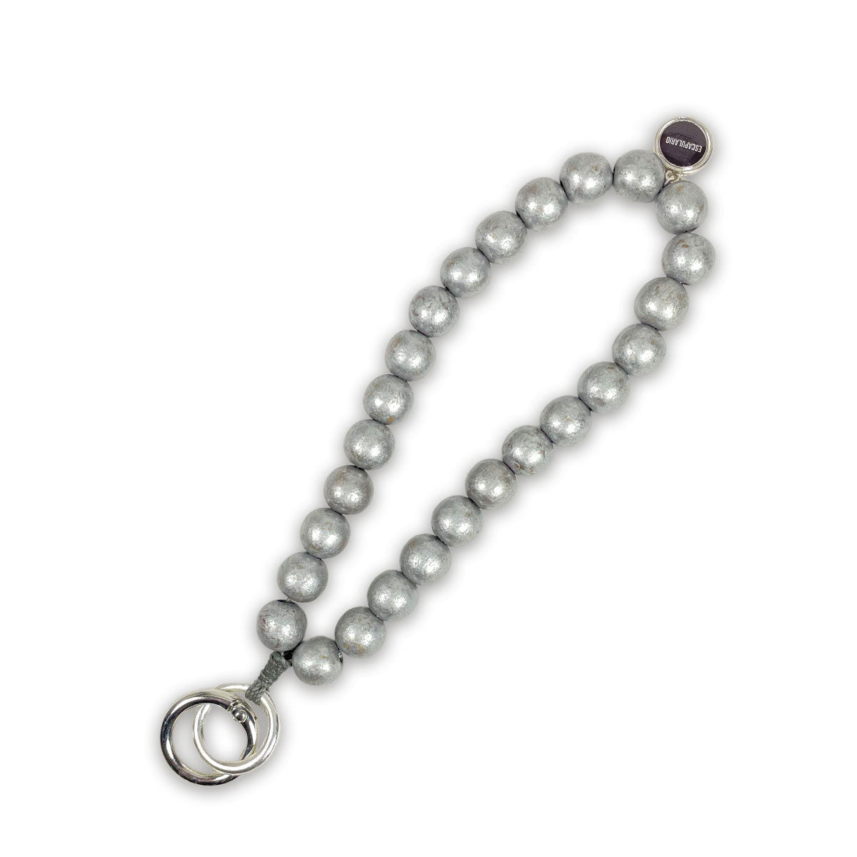 Escapulario Schlüsselkette Silber als edles schimmerndes Accessoire für den Alltag eine elegante Geschenkidee für modebewusste Frauen.