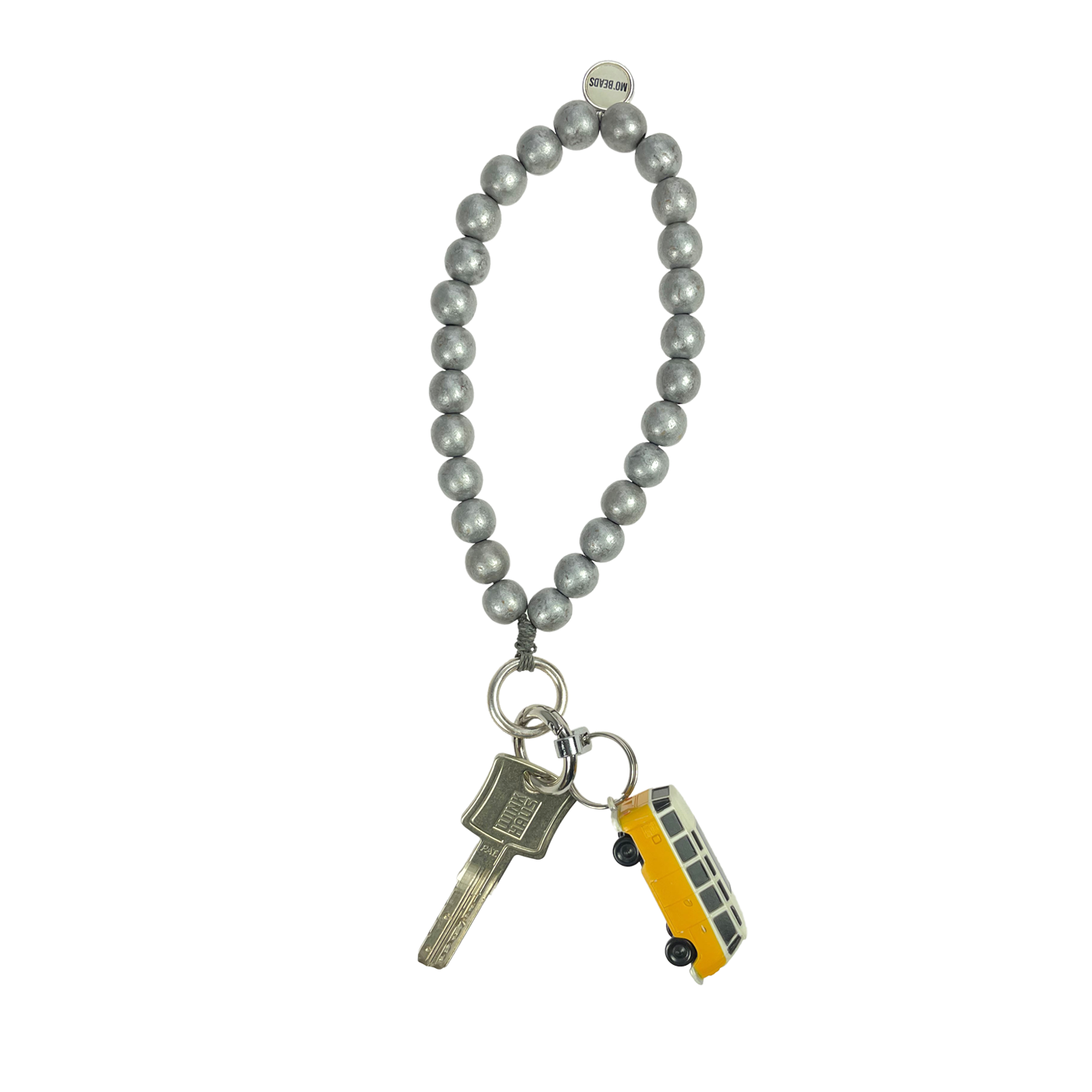 Escapulario Schlüsselkette Silber als edles schimmerndes Accessoire für den Alltag eine elegante Geschenkidee für modebewusste Frauen.