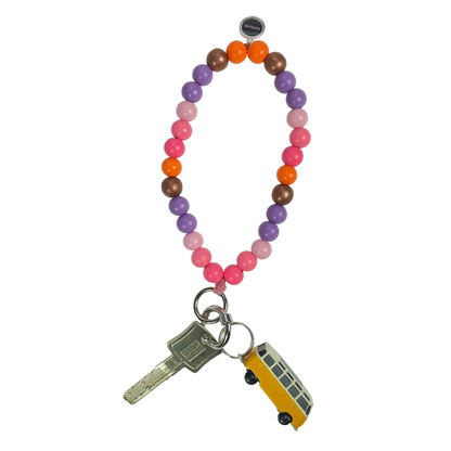 Escapulario Schlüsselkette Fairy als magisch buntes Accessoire für den Schlüsselbund eine verspielter Geschenkidee für modebewusste Damen.