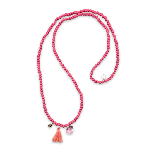 Quastenkette Apricot